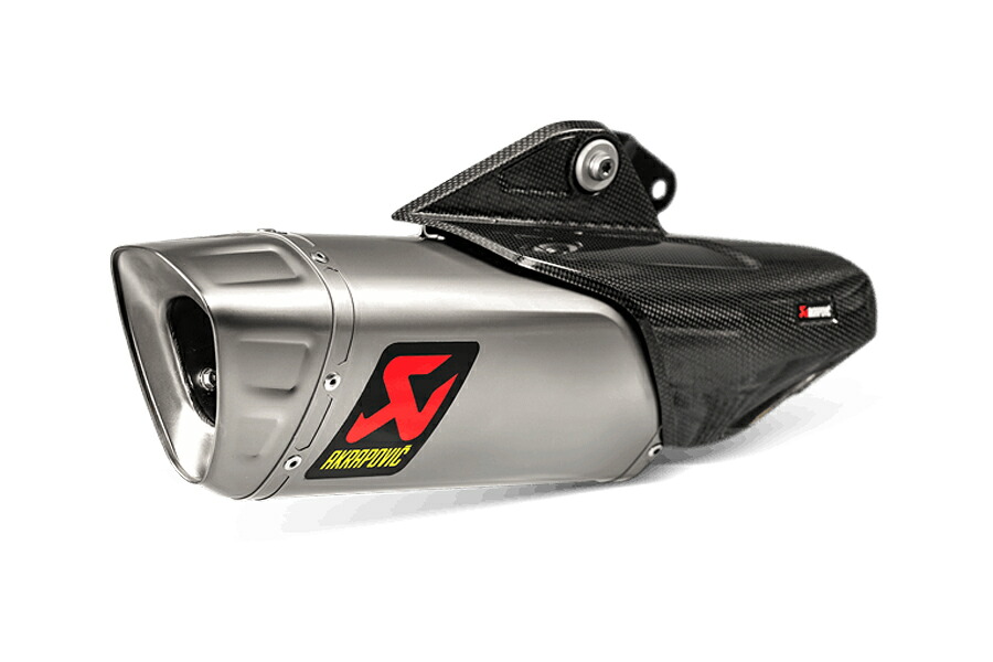 AKRAPOVIC スリップオンライン チタン JMCA YZF-R1／M 20-23 【型式:8BL-RN65J】　アクラポビッチ　オートバイ用　マフラー