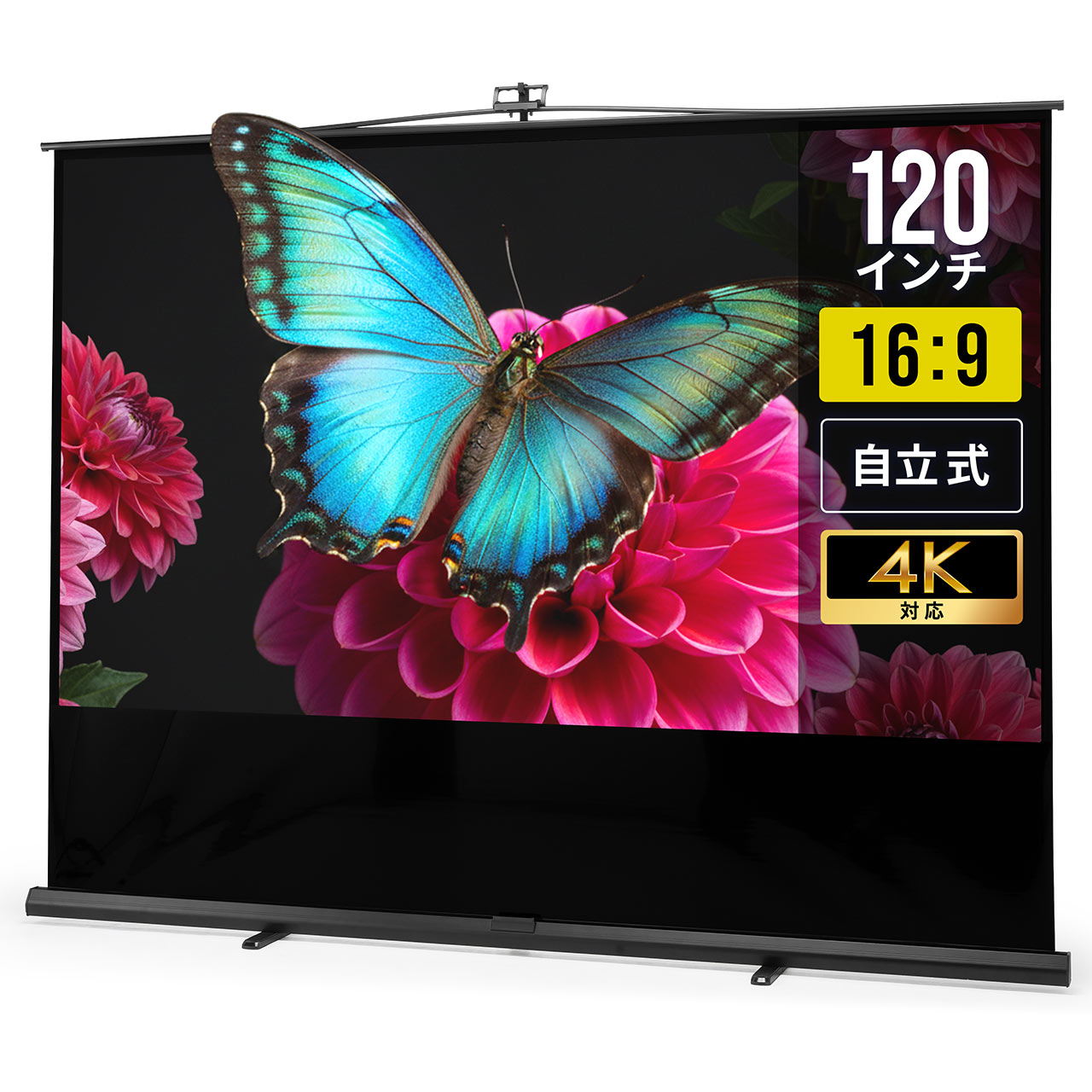 楽天市場】【楽天1位受賞】プロジェクタースクリーン 100インチ 16：9