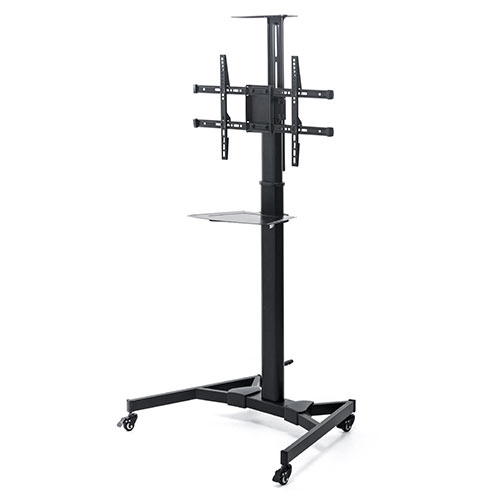 【楽天市場】テレビスタンド 上下昇降 キャスター付き ハイタイプ ロータイプ 55インチ 50インチ TV TVスタンド 移動式 モニタ 液晶