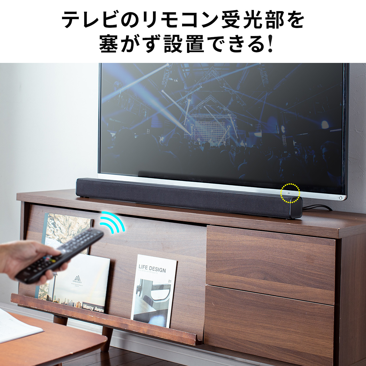 サウンドバー テレビ スピーカー サウンドバースピーカー 薄型