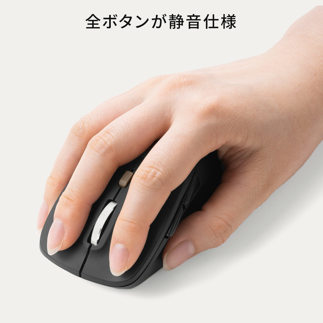メーカー在庫限り品 ワイヤレスマウス 小型マウス 5ボタンマウス アルミホイール 静音マウス ブルーLED Type-Aワイヤレス接続 多ボタンマウス  newschoolhistories.org