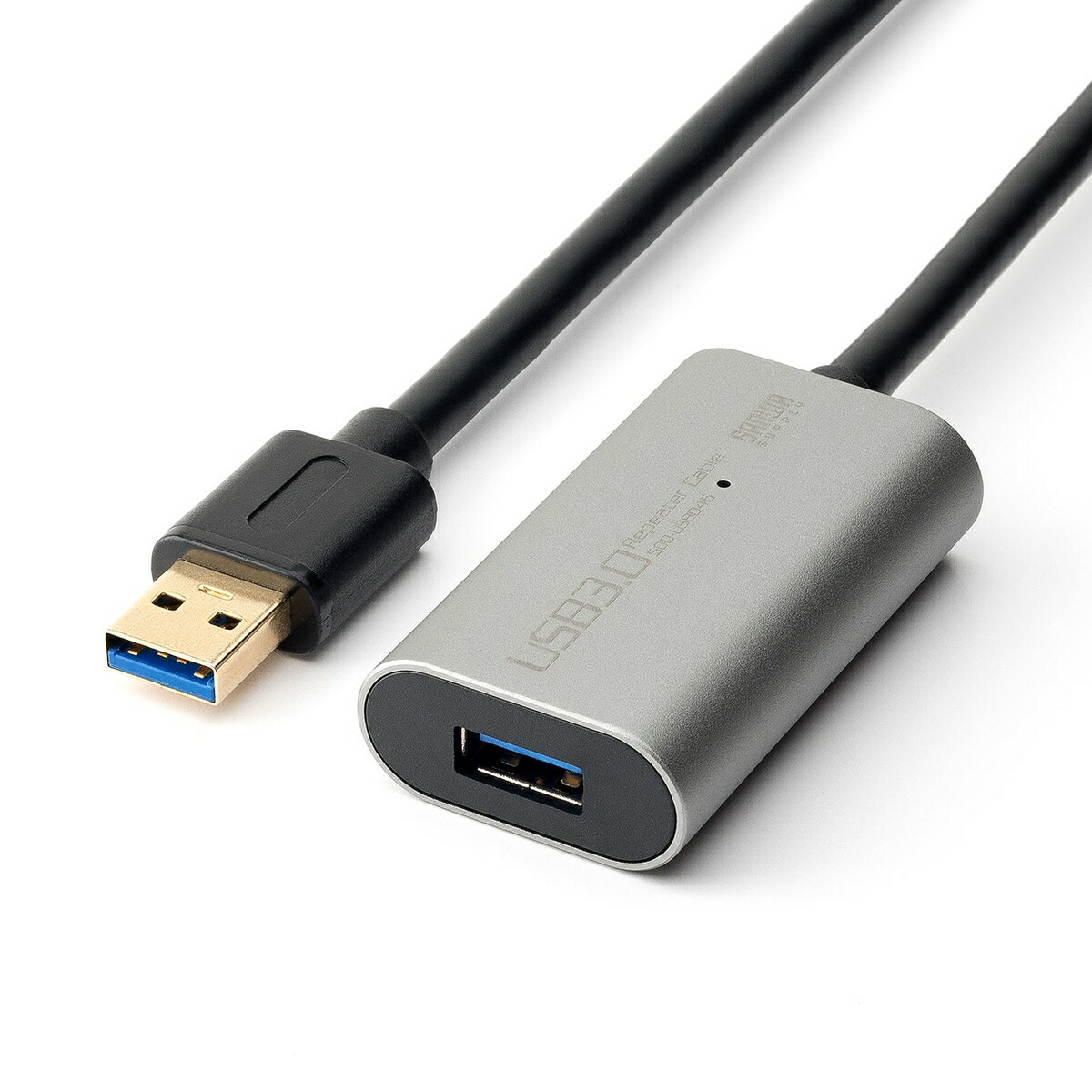 楽天市場】USBケーブル 30m USB2.0 延長ケーブル ブラック : サンワ