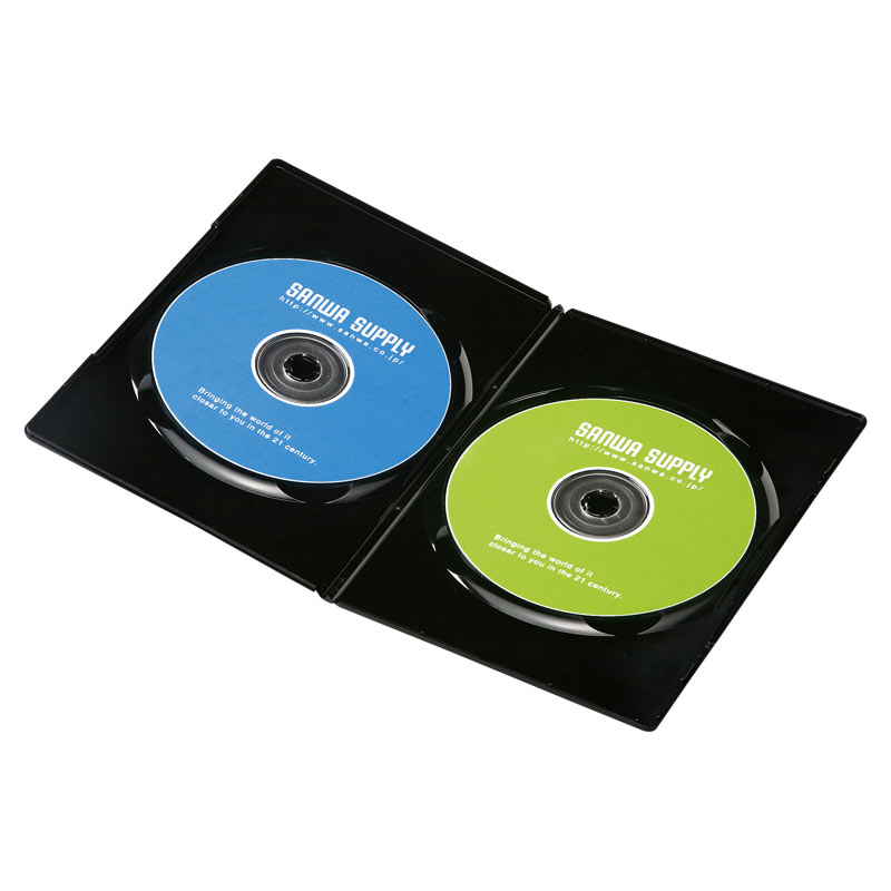 楽天市場】DVDケース トールケース 6枚収納×10枚セット 収納