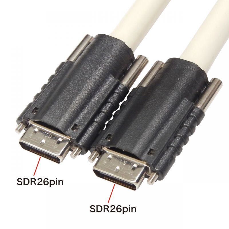 【火曜限定 クーポンで2100円OFF】カメラリンクケーブル SDR26pinオス?SDR26pinオス 10m Camera Link規格対応 ベース　ミディアム フルコンフィグ対応 画像ボード対応 産業用カメラ KB-CAMSS-10N