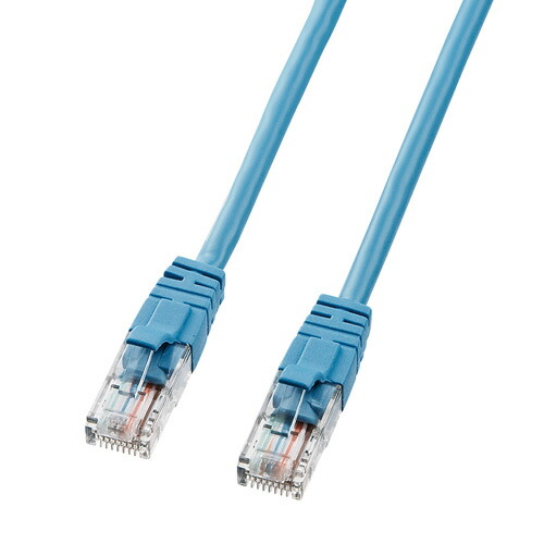 Cat 5eLANケーブル(7m・ブルー) LKB5Y-07BLN サンワサプライ