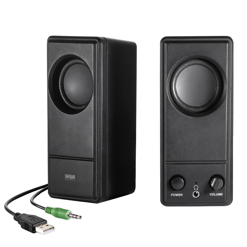 最大98％オフ！ サンワサプライ MM-SPU8BKN USBスピーカー ブラック メーカー在庫品