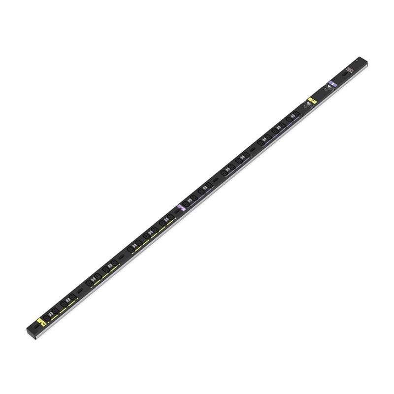 【クーポンで800円OFF！4/10(金) 1:59まで】サーバーラック用コンセントバー 30A用 28個口 3m IEC C13 抜け止め防止ロック機能搭載 30A/250V/3000W 19インチサーバーラック用 サーキットプロテクタ付き PSE 固定穴 日本製 ブラック TAP-SV23028LKN