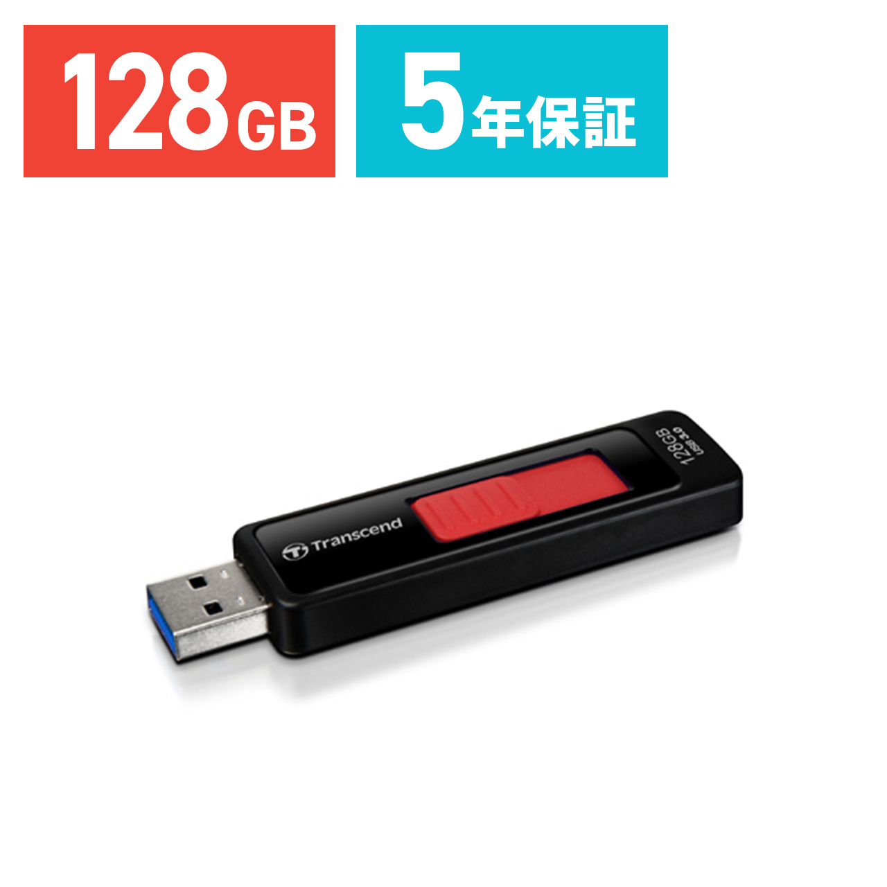 人気No.1/本体 Transcend USBメモリ 32GB USB3.1 USB 3.0 スライド式 ブラック TS32GJF790K-3P 