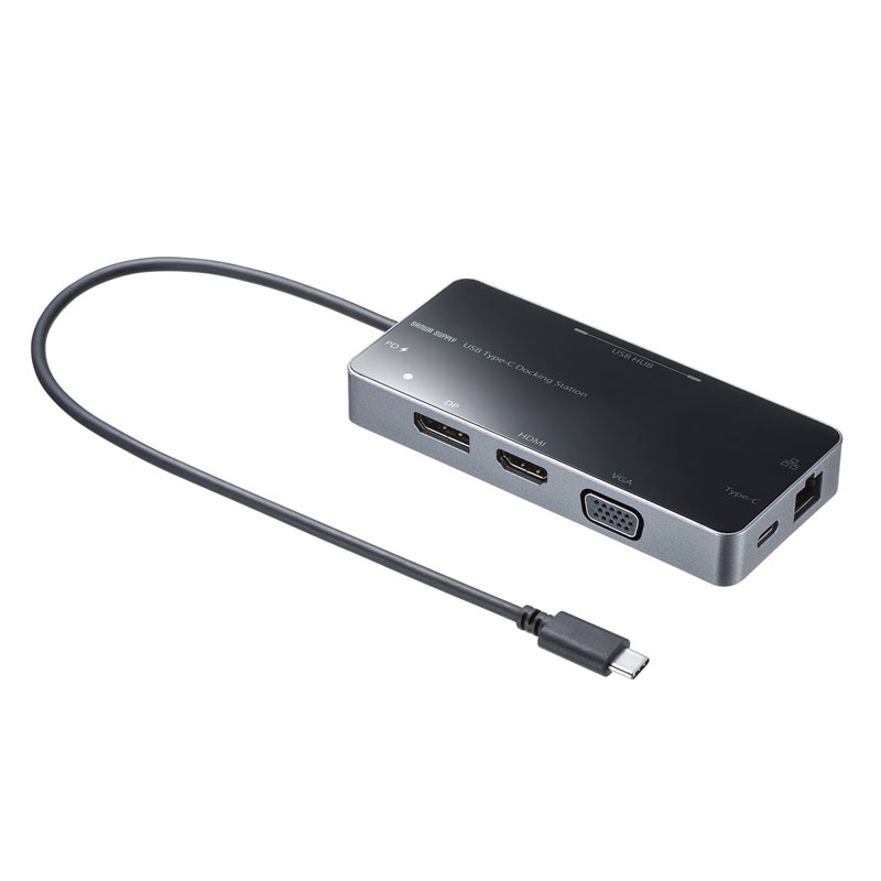 サンワサプライ USB Type-Cドッキングステーション 400-VGA015 Amazon.co.jp: サンワダイレクト ドッキングステーション type C
