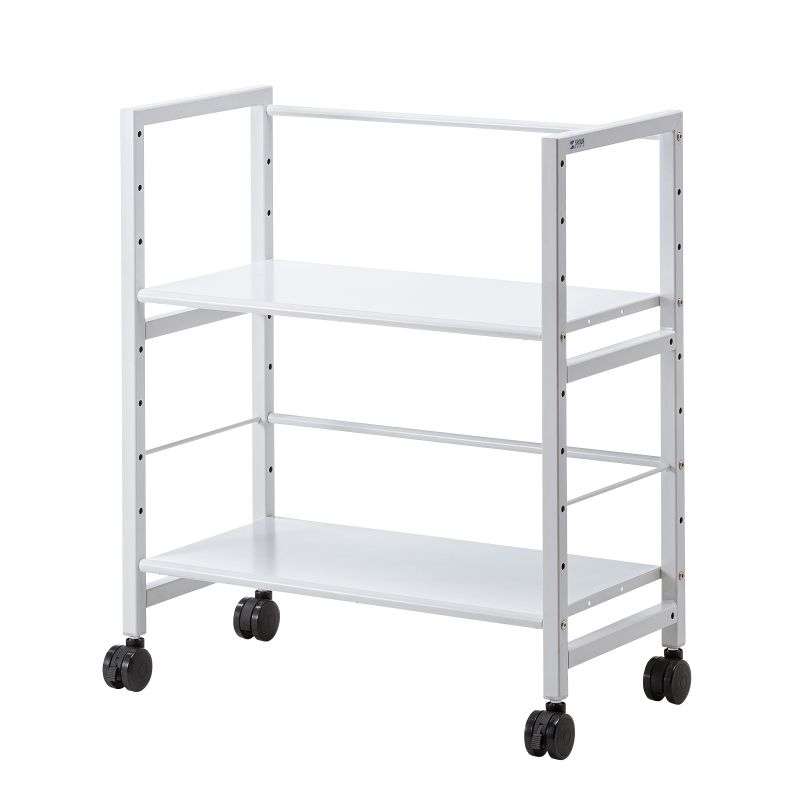 可変式5段ラック　3セット 東谷 ラック3段 ホワイト W80×D30×H85.5 ねじ込み式 PT-976WH