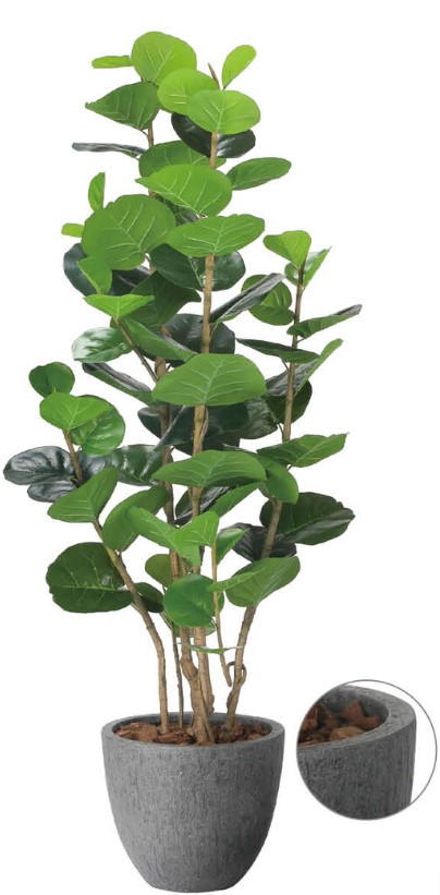 【マラソン中P3倍】【開店・開業祝いにおすすめ】人工観葉植物 光の楽園/光触媒 ナチュラルシ&mdash;グレ&mdash;プ1.62402A480約幅60&times;奥行55&times;高さ160cm造花 アーティフィシャルフラワー 葉物 造花・人工観葉植物 フェイクグリーン インテリア 大型 ディスプレイ｜SANWAショップ
