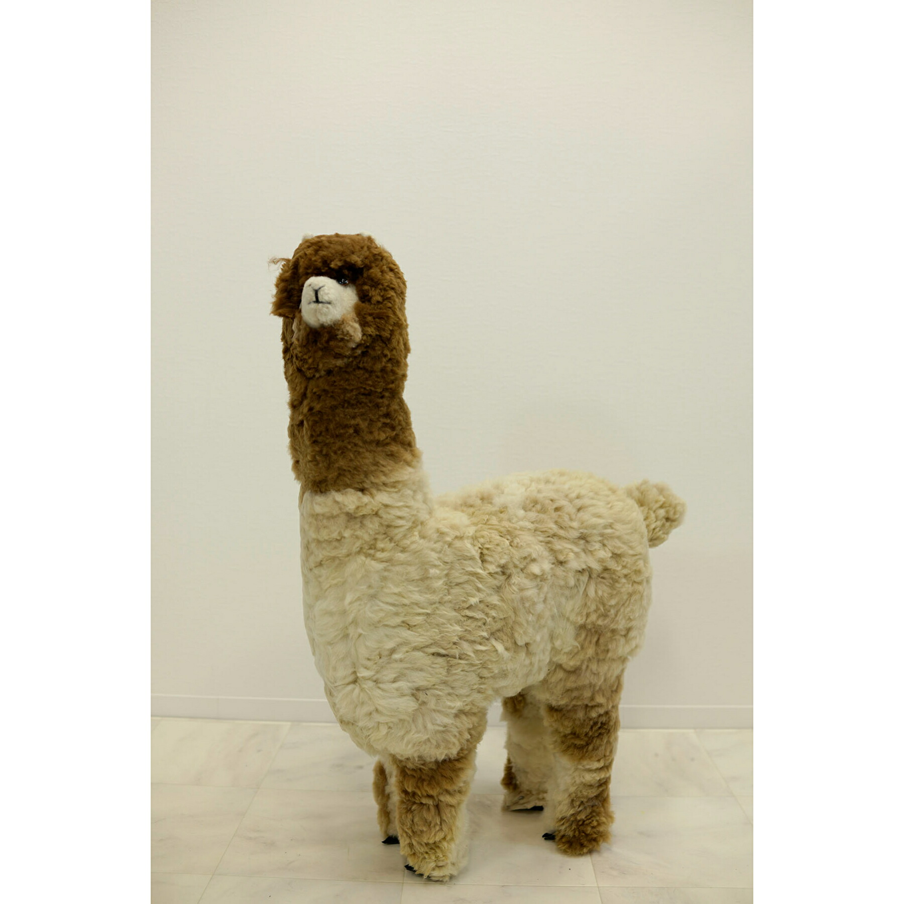 アルパカ ぬいぐるみ 特大 大サイズ Lサイズ人形 置物 インテリア 雑貨