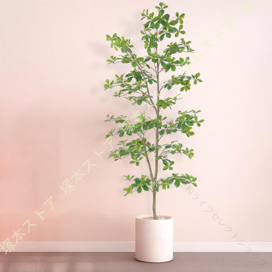 フェイクグリーン 人工観葉植物 室内用 造花 ベンジャミン 常緑樹 多幸の木 オシャレ インテリア飾り リアル 大型 シンプル プレゼント用 贈り物 風水 鉢植え 観葉植物 人工樹木 グリー｜三和ライフセレクトショップ 15,380円