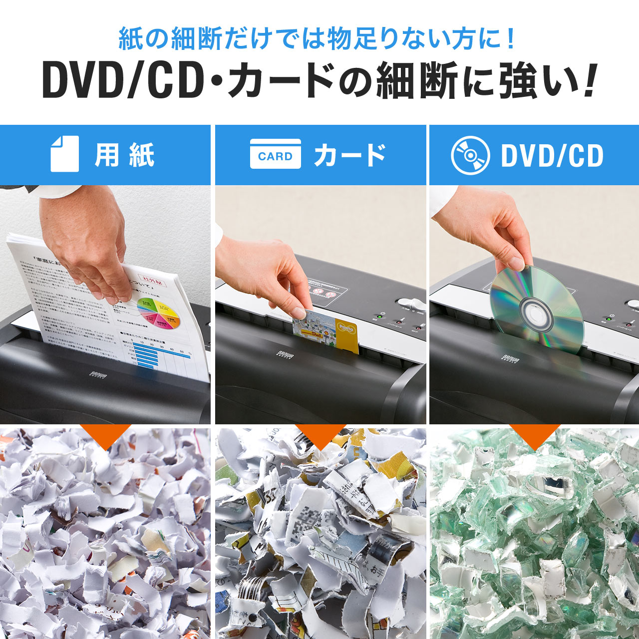 最大90％オフ！ 12枚同時 ホチキス針 電動 A4用紙 ミニクロスカット CD 業務用 細断 DVD カード シュレッダー 4×12mm  キャスター付き オフィス機器