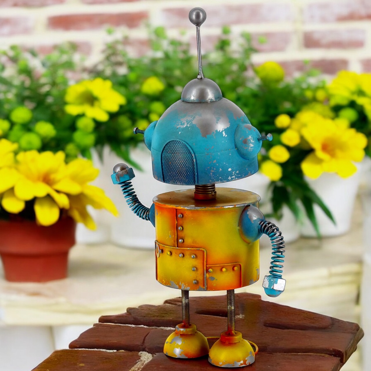 楽天市場】ガーデニング雑貨 ブリキ 置物 オーナメント オブジェ