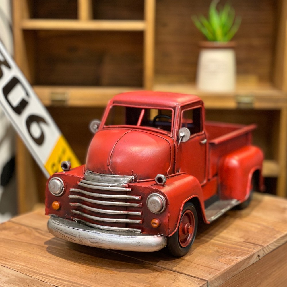 楽天市場】ブリキカー フォードトラック ホワイト 白 2004e-8296