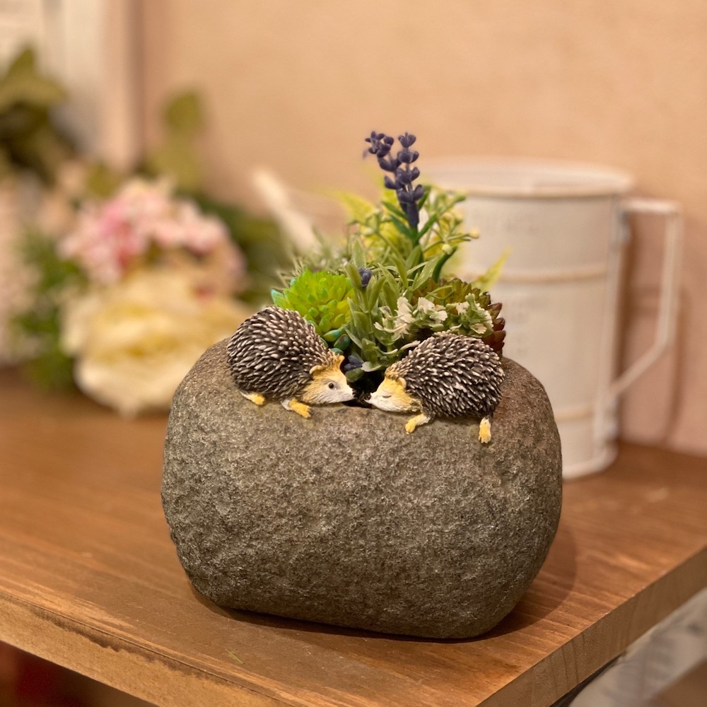 楽天市場】ミニマウス キョトンとしたネズミ 陶器置物 飾り オブジェ