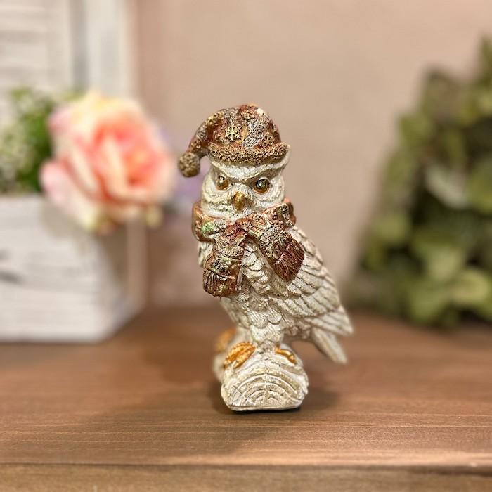 楽天市場】オウル フクロウ ふくろう 梟 マフラー正面 37331