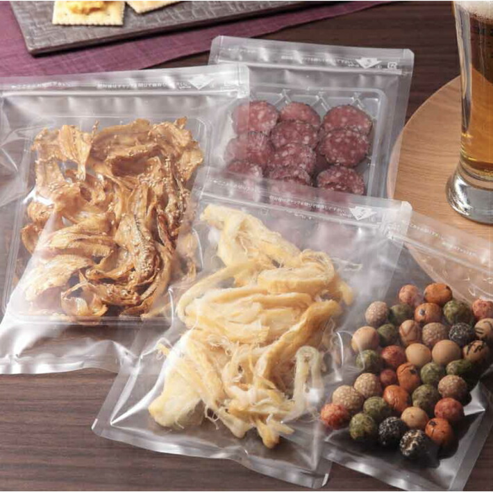 ラミグリップ VP ケース販売　 平袋 透明蒸着PETタイプ セイニチ製（メーカー直送） ※底開きタイプの為、熱シール機が必要