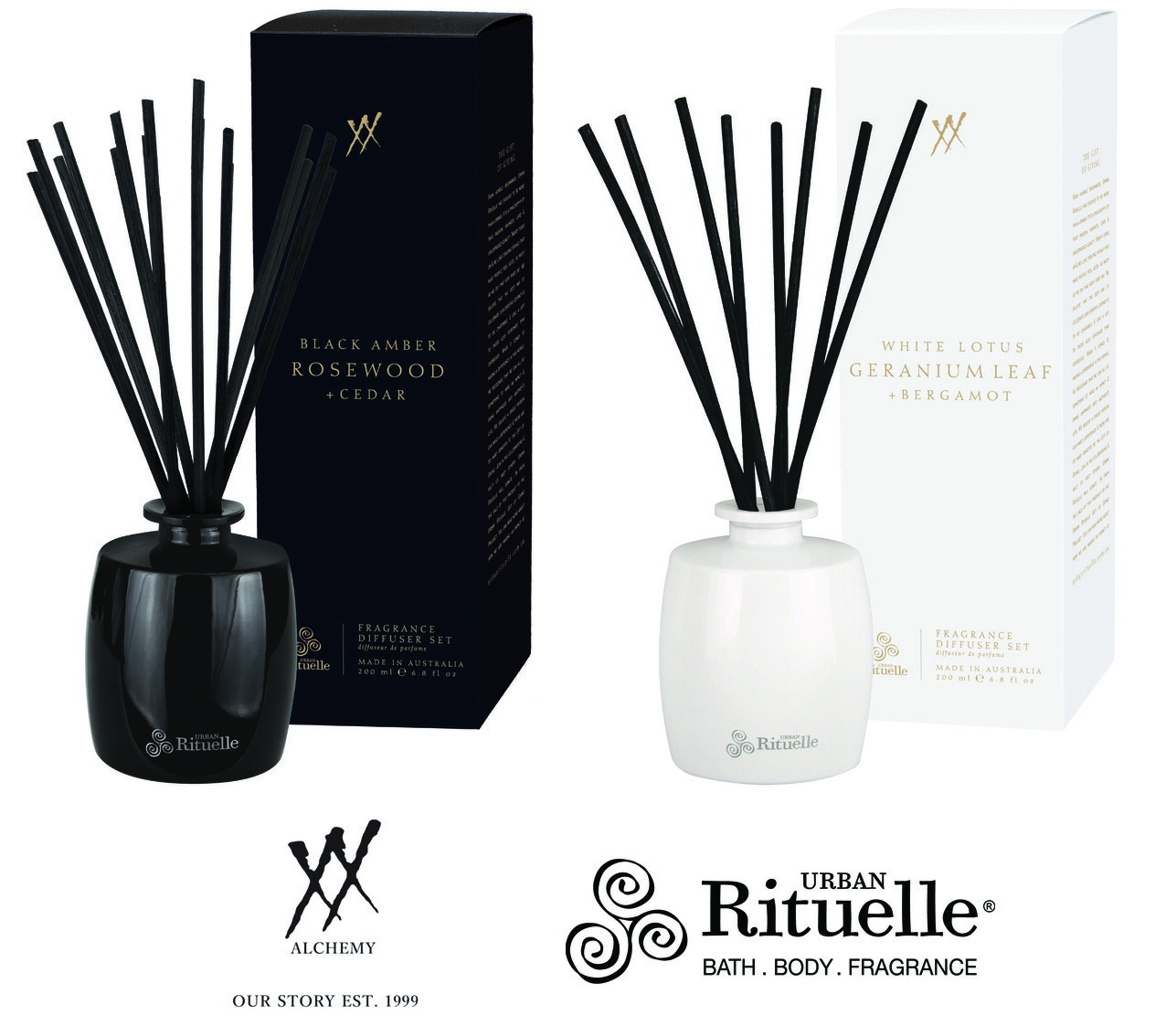 【Urban Rituelle / アーバン リチュエル】ALCHEMY アルケミー Fragrant Reed Diffuser リードディフューザー｜ 香り ルームフレグランス 高級 玄関 リードディフューザー オーストラリア
