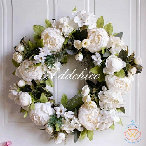 楽天市場】リース ドライフラワー [マカロンミックス cm1622-a]直径