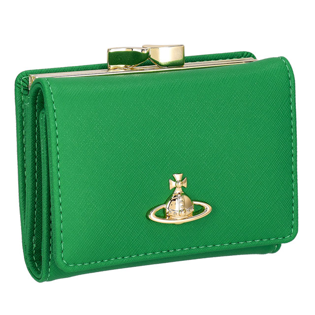 Vivienne Westwood ミニ財布 がま口 三つ折り財布 ウォレット Vivienne Westwood - ヴィヴィアン ウエストウッド VIVIENNE