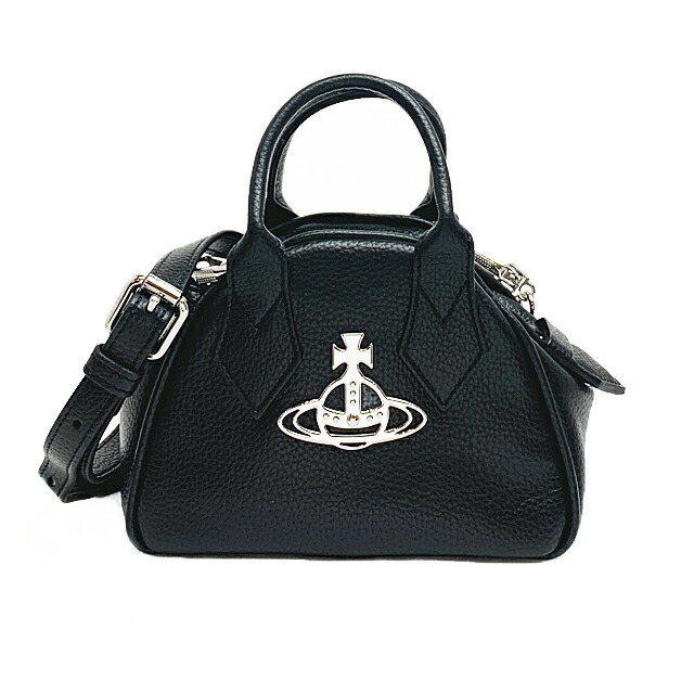 ヴィヴィアン 酉の方角材木 VIVIENNE WESTWOOD ショルダーバッグ ハンドバック ミニ御徒面子 RE-VEGAN GRAIN MINI 45030009 S000D PF N403 黒いこと ヴィーガン【新品】