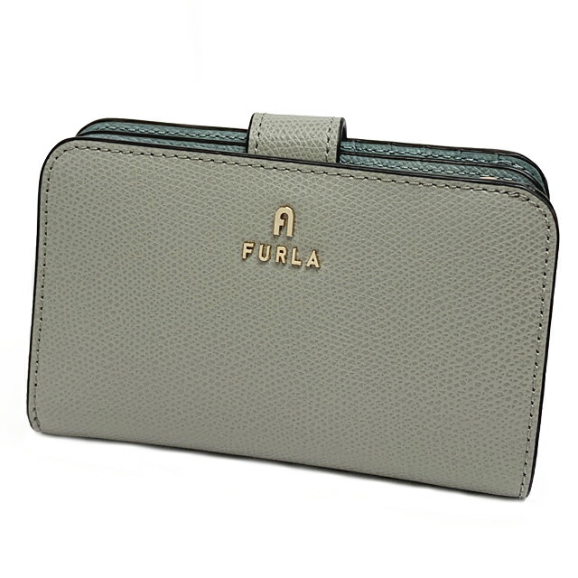 フルラ FURLA レディース 二つ折り紙入れ WP00314 ARE000 4060S CENERE＋CIRRO int.【新品】