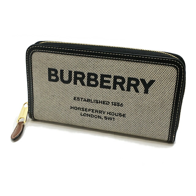 楽天市場】バーバリー BURBERRY ラウンドファスナー長財布 レザー
