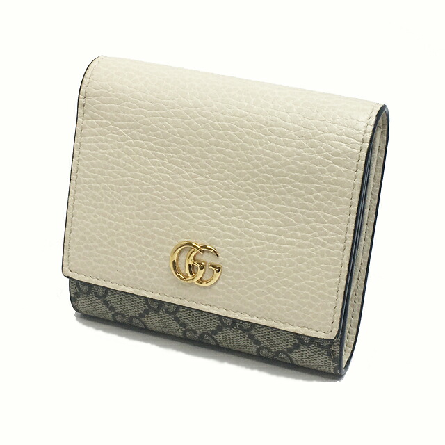グッチ GUCCI レディース パウダーコンパクト紙入れ598587 ダブルG 【中古】