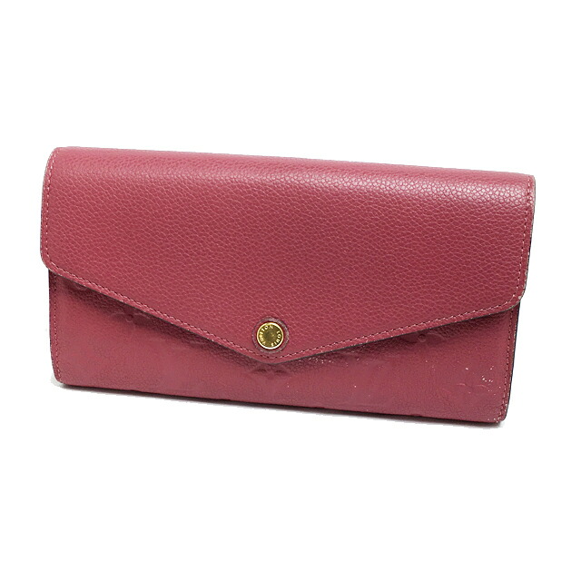 ルイヴィトン LOUISVUITTON モノグラム アン工業プラント  ポルトフォイユ・サラ  長紙入れ  M62056 ローズブリュイエール【中古】