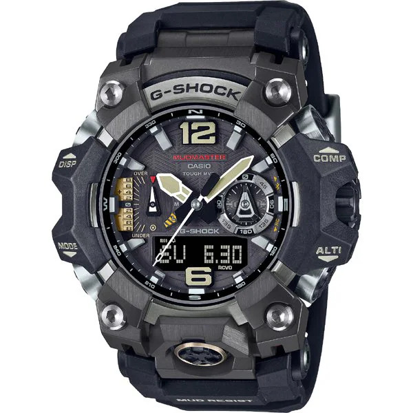 G-SHOCK カシオ  マッドマスター トリプル検出器 ウオッチ メンズ ソーラー電磁波  Bluetooth積み上げる GWG-B1000-1AJF【新品】