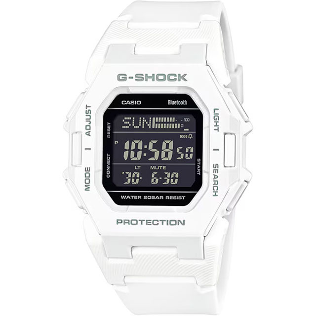 カシオ G-SHOCK メンズ ウオッチ スマートフォンリンク ミニマルデザイン 歩数位置づける役立つこと 小型化 薄型化GD-B500-7JF【新品】