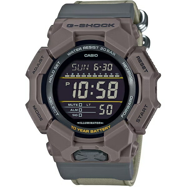 楽天市場】G-SHOCK Gショック カーキ GD-010-3JF カシオ ビッグケース