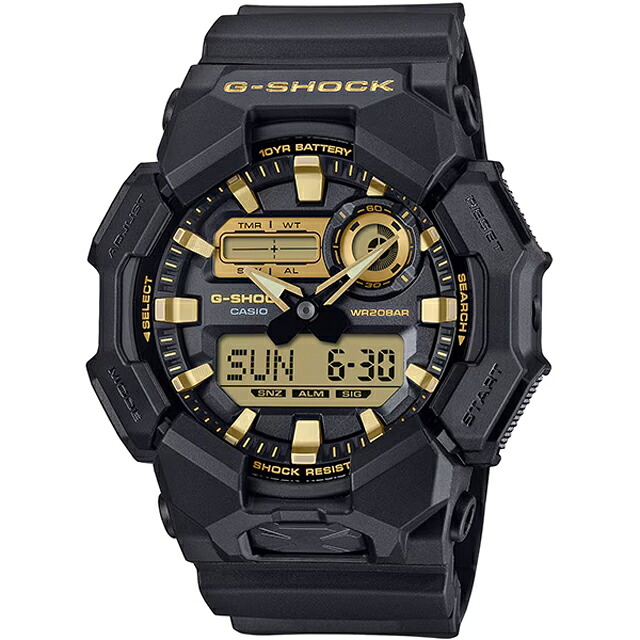【ミッチー】G-SHOCK ゴールド ブラック 時計（新品、保証期間内】 ミッチー】G-SHOCK ゴールド ブラック 時計（新品、保証期間内