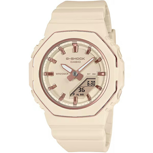 G-SHOCK WOMEN カシオ 腕時計 レディース アナログ・デジタルコンビネーションシリーズ メタリックパーツ GMA-P2110-4AJF【新品】