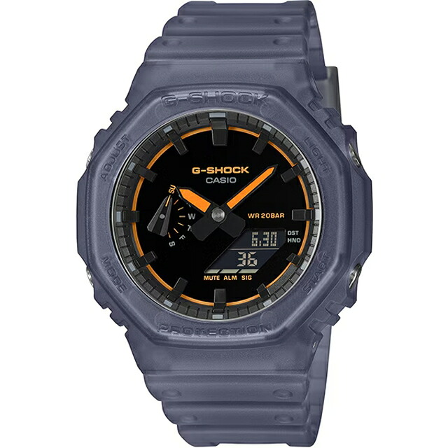 G-SHOCK カシオ ウオッチ 石英 メンズ  カーボンコアガード社会システム スモークライトコンセプトモデル 洋琴黒いこと GA-2100K-2AJF【新品】