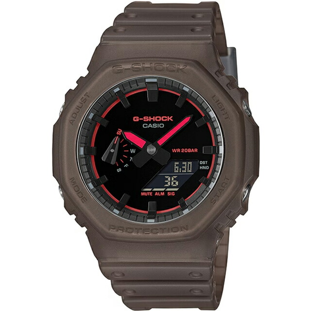 G-SHOCK カシオ ウオッチ 石英 メンズ  カーボンコアガード社会システム スモークライトコンセプトモデル 洋琴黒いこと GA-2100K-5AJF【新品】