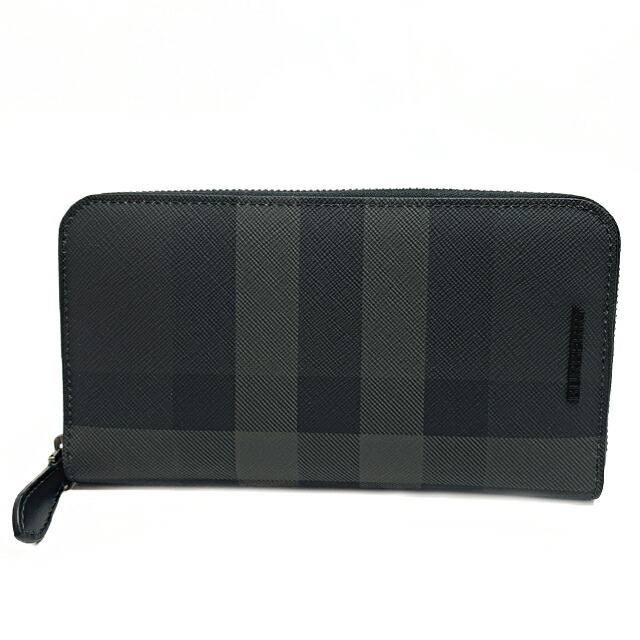 楽天市場】BURBERRY バーバリー 長財布 メンズ ブリットチェック