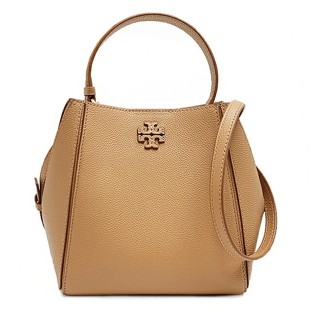 【新品】トリーバーチ TORY BURCH ショルダーバッグ ハンドバッグ MCGRAW SMALL BUCKET BAG 158500 0624 227 TIRAMISU｜サンワワールド店