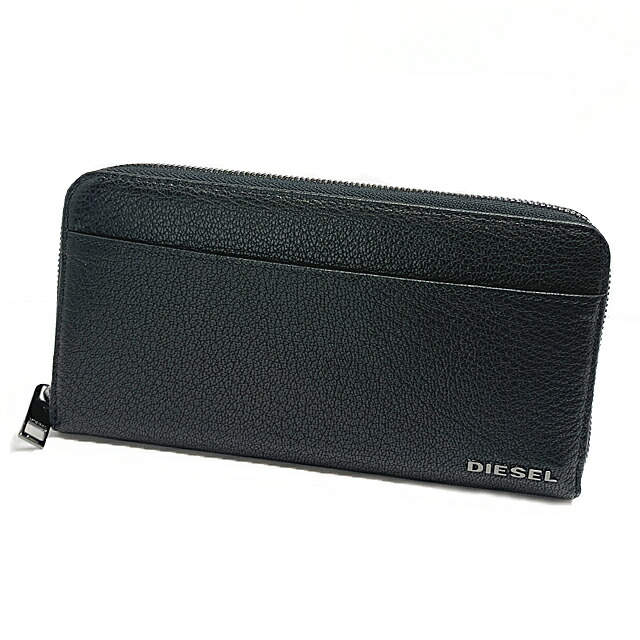 ディーゼル DIESEL メンズ ラウンドファスナー長財布 X06752 P3887 H3820 ブラック【新品】