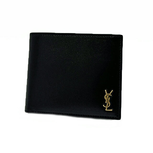 SAINT LAURENT カサンドラ YSL レザー 二つ折り マネークリップ SAINT LAURENT PARIS サン ローラン パリ YSL イブサンローラン