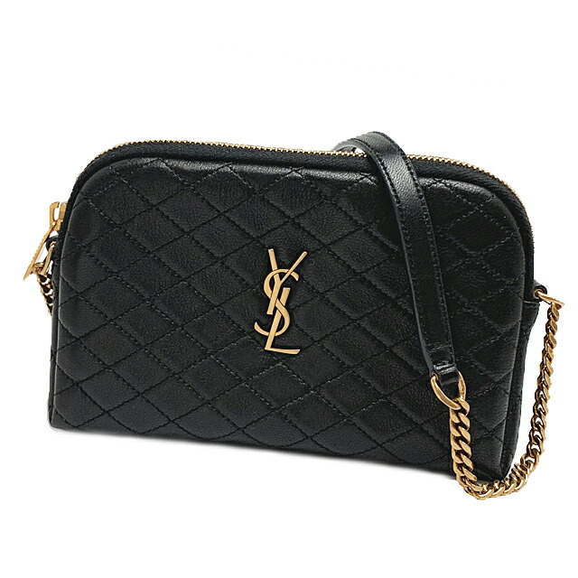 サンローラン シド クロコ型押し ショルダーバッグ SAINT LAURENT - サンローラン シド クロコ型押し ショルダー