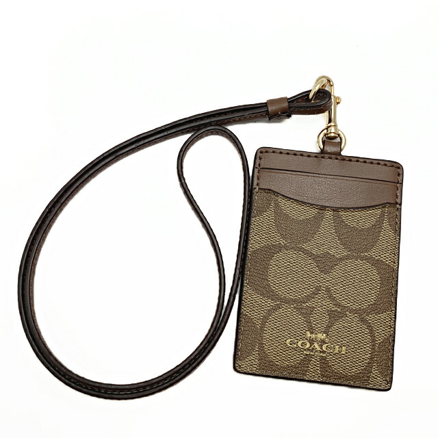 コーチ職 COACH  逃げ口 ID入れもの 通り手形入れもの 63274 IME74 【新品】