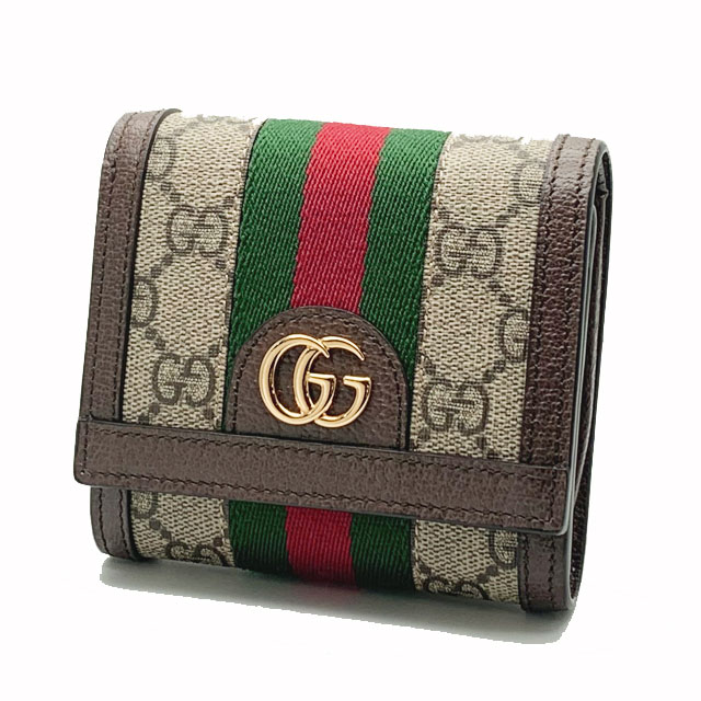 楽天市場】【新品】GUCCI グッチ 二つ折り財布 シグネチャー
