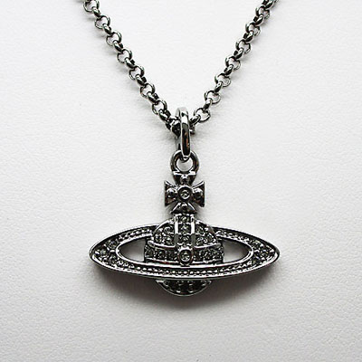 ヴィヴィアンウエストウッド Vivienne Westwood ネックレス アクセサリー MINI BAS RELIEF ペンダント ガンメタル 63020086/S108【新品】|サンワワールド店