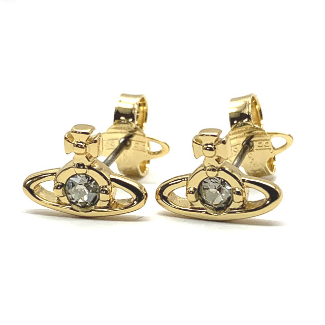 ヴィヴィアンウエストウッド Vivienne Westwood ピアス ナノソリティア ゴールド クリスタル 62010037 02R944 【新品】|サンワワールド店