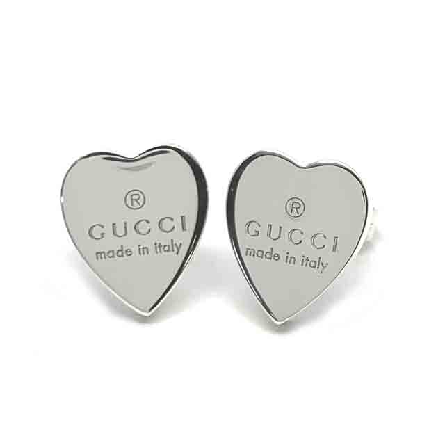 グッチ GUCCI トレードマーク ハート ピアス★223990 J8400 8106 【新品】|サンワワールド店