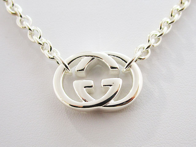 楽天市場】グッチ クレストロゴコインレザーコードネックレス