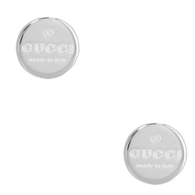 グッチ ピアス レディース GUCCI トレードマーク シルバー ピアス 163123 J8400 8106 【新品】|サンワワールド店